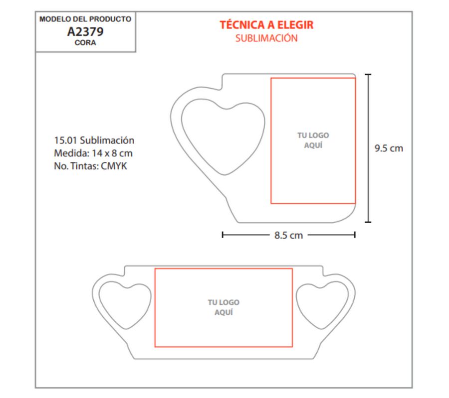TAZA MÁGICA CORA