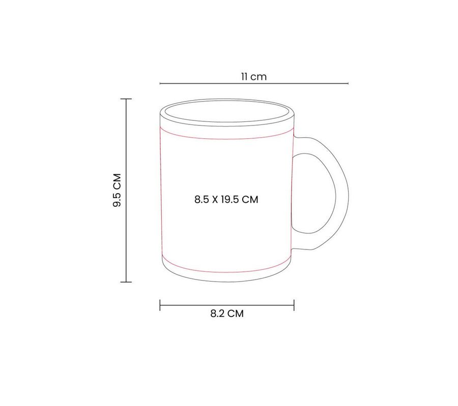 TAZA PARA SUBLIMAR TECAF