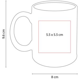 TAZA PARA SUBLIMAR FRISIA: imagen 3