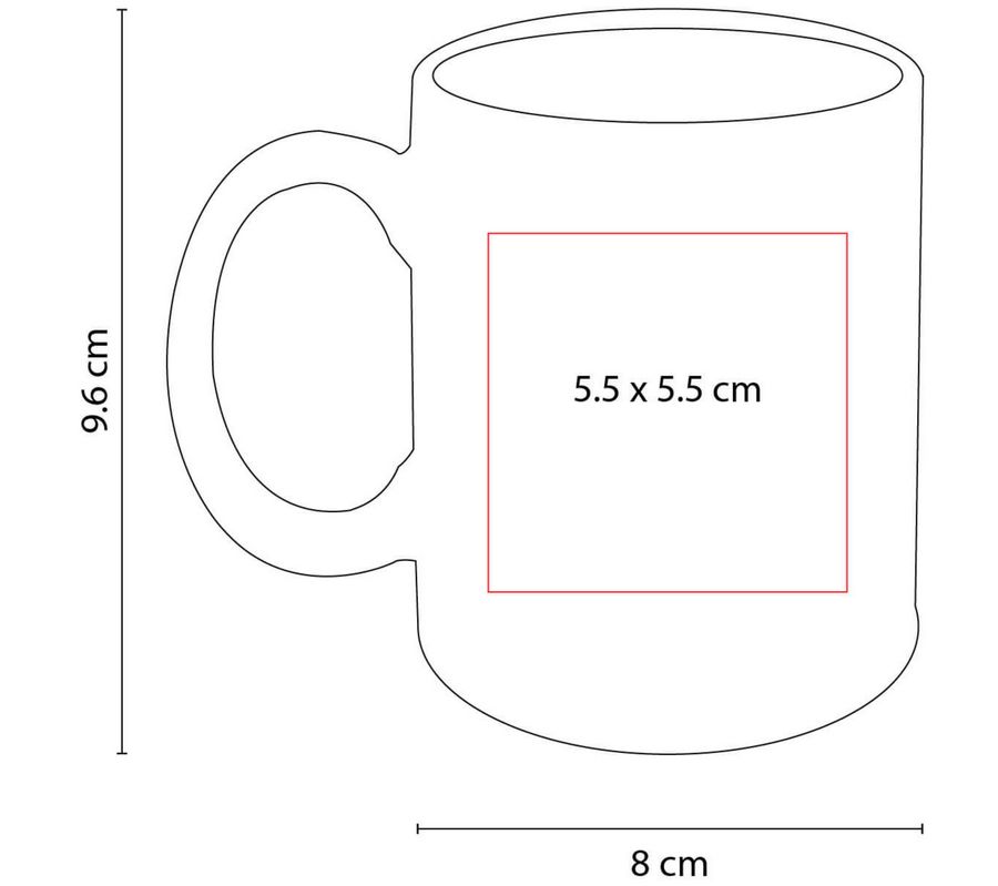 TAZA PARA SUBLIMAR FRISIA